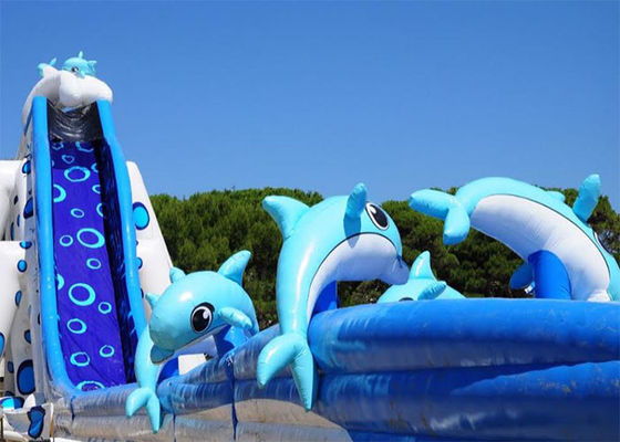 Sommer-aufblasbare riesige Hinterhof-Elefant-Wasserrutsche für Kindererwachsene